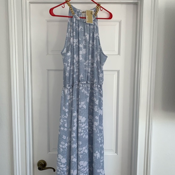 MICHAEL Michael Kors Dresses & Skirts - Michael kors chambry Midi halter Dress xl